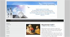 Desktop Screenshot of kvaternik.over.net